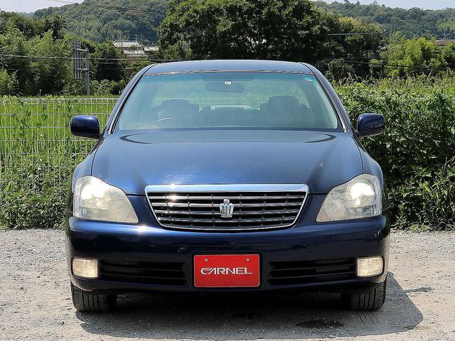 ロイヤルサルーン 39000km 革巻ステアリング ETC マルチナビ バックカメラ クルーズコントロール ステアリモコン 純正16AW HIDオートライト AAC パワーシート スマートキー プッシュスタート(13枚目)