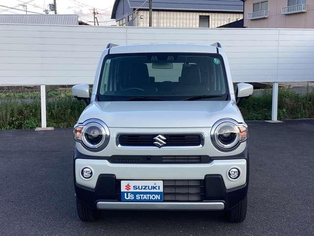 ハスラー ＨＹＢＲＩＤ　Ｘターボ　２型　全方位モニター対応ナビ　４ＷＤ　衝突被害軽減ブレーキ　後退時ブレーキサポート　踏み間違い防止機能　車線逸脱抑制機能　アダプティブクルーズコントロール　ＬＥＤヘッドライト　フルセグＴＶ　ドライブレコーダー　ＥＴＣ車載器　オートライト（2枚目）