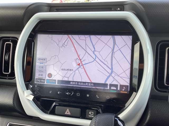 ハスラー ＨＹＢＲＩＤ　Ｘターボ　２型　全方位モニター対応ナビ　４ＷＤ　衝突被害軽減ブレーキ　後退時ブレーキサポート　踏み間違い防止機能　車線逸脱抑制機能　アダプティブクルーズコントロール　ＬＥＤヘッドライト　フルセグＴＶ　ドライブレコーダー　ＥＴＣ車載器　オートライト（10枚目）