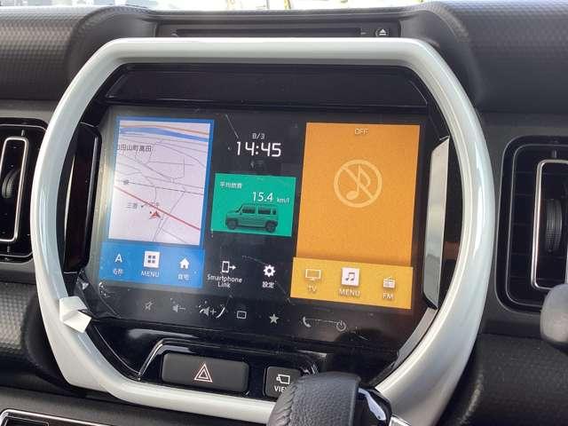 ハスラー ＨＹＢＲＩＤ　Ｘターボ　２型　全方位モニター対応ナビ　４ＷＤ　衝突被害軽減ブレーキ　後退時ブレーキサポート　踏み間違い防止機能　車線逸脱抑制機能　アダプティブクルーズコントロール　ＬＥＤヘッドライト　フルセグＴＶ　ドライブレコーダー　ＥＴＣ車載器　オートライト（24枚目）