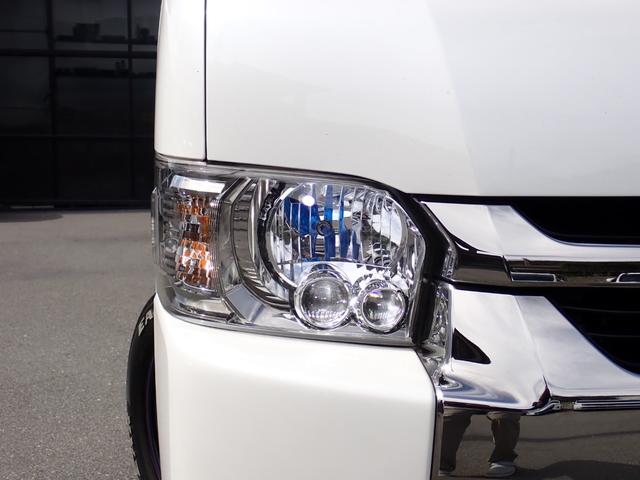 ハイエースバン スーパーＧＬ　ダークプライムＩＩ　ワイドミドルルーフ　左リア修復　車中泊　ベッドキット　モデリスタエアロ　純正ナビ走行中ＴＶ　アルパイン１２．８型フリップダウン　ＥＴＣ　全方位カメラ　純正デジタルインナーミラー　３６０度ドラレコ（22枚目）