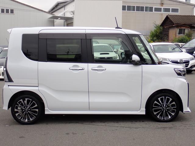 タント カスタムRS 後期型 純正9インチディスプレイ フルセグTV Bluetoothオーディオ HDMI APPLE CAR PLAY 全方位カメラ ETC 両側電動ドア ハーフレザーシート シートヒーター(4枚目)