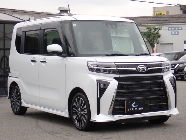 タント カスタムRS 後期型 純正9インチディスプレイ フルセグTV Bluetoothオーディオ HDMI APPLE CAR PLAY 全方位カメラ ETC 両側電動ドア ハーフレザーシート シートヒーター(6枚目)