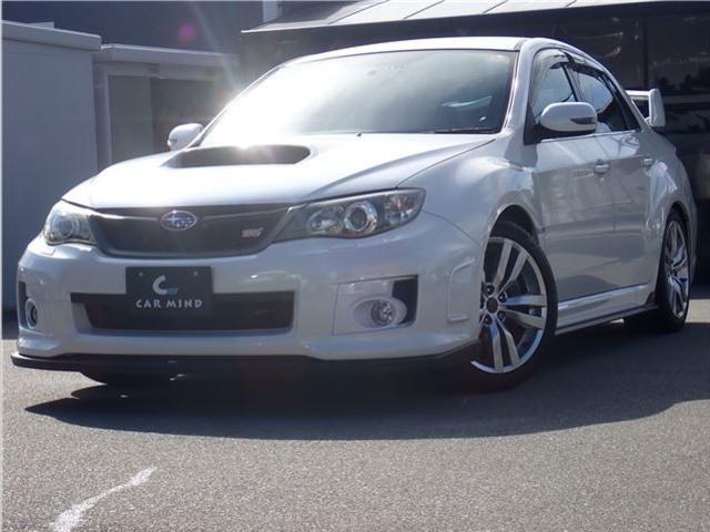 インプレッサ ＷＲＸ　ＳＴＩ　Ａライン　後期型　アプライドモデルＤ型　社外フルセグナビ　ＥＴＣ　Ｂカメラ　ＳＴＩパーツ（大型リアウイング　大型ブレーキキャリパー　エアロパーツ　タワーバー　１８アルミ　４本出しマフラー　ハーフレザーシート）（2枚目）