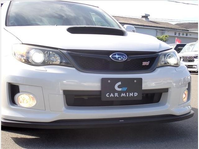 インプレッサ ＷＲＸ　ＳＴＩ　Ａライン　後期型　アプライドモデルＤ型　社外フルセグナビ　ＥＴＣ　Ｂカメラ　ＳＴＩパーツ（大型リアウイング　大型ブレーキキャリパー　エアロパーツ　タワーバー　１８アルミ　４本出しマフラー　ハーフレザーシート）（23枚目）