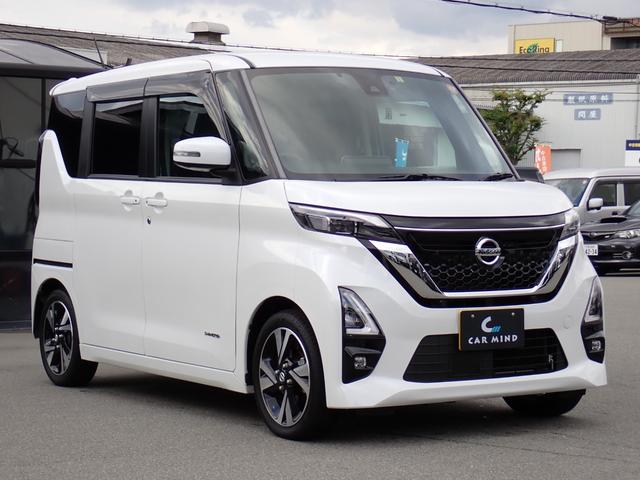 ルークス ハイウェイスター Gターボプロパイロットエディション リア修復 純正9インチナビMM222D-LE走行中TV HDMI Bluetoothオーディオ フルセグTV 全方位カメラ ETC2.0 ナビ連動前後ドライブレコーダー 両側電動ドア 純正7スピーカー(6枚目)