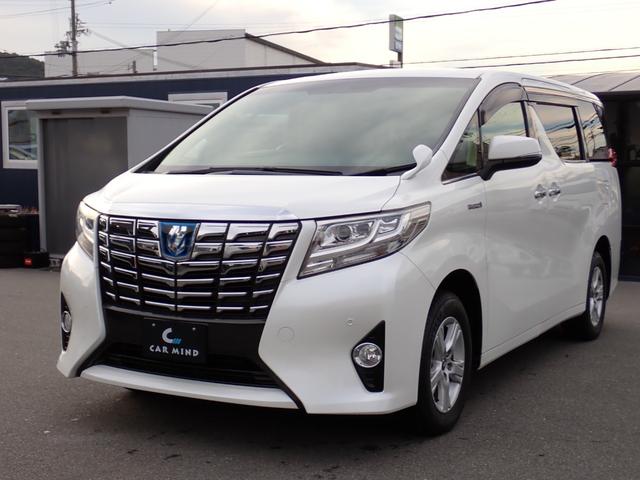 アルファードハイブリッド X 8人乗り 4WD ハイブリッド 純正ナビ ETC バックカメラ 両側電動ドア 前後クリアランスソナー スマートキー2本 LEDオートライト 前後オートエアコン リアゲートイージークローザー(2枚目)