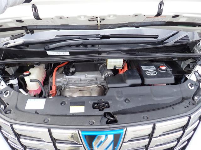 アルファードハイブリッド X 8人乗り 4WD ハイブリッド 純正ナビ ETC バックカメラ 両側電動ドア 前後クリアランスソナー スマートキー2本 LEDオートライト 前後オートエアコン リアゲートイージークローザー(12枚目)