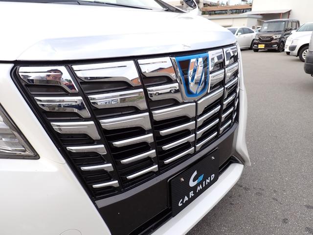 アルファードハイブリッド X 8人乗り 4WD ハイブリッド 純正ナビ ETC バックカメラ 両側電動ドア 前後クリアランスソナー スマートキー2本 LEDオートライト 前後オートエアコン リアゲートイージークローザー(28枚目)