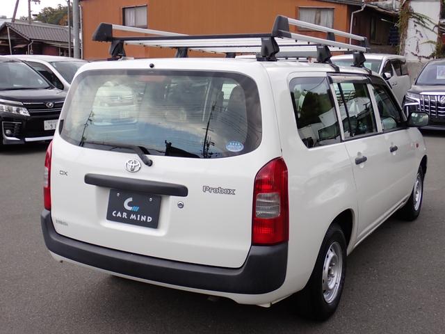 プロボックスバン ＤＸコンフォートパッケージ　後期最終型　５速ＭＴ　タイミングチェーン　法人ワンオーナー　整備点検記録簿１２まいＨ２６年－Ｒ７年　ブリジストン２０２３年製タイヤ　キーレス　スペアタイヤ　ＡＢＳ　Ｗエアバック　鍵付きコンソールＢＯＸ（6枚目）