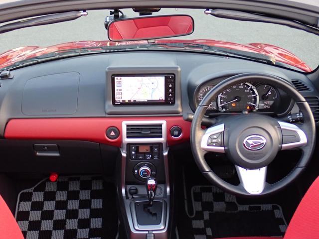 コペン セロ　電動オープン　純正ナビ　ＣＤ　ＤＶＤ　ＳＤ　Ｂｌｕｅｔｏｏｔｈオーディオ　フルセグＴＶ　ＥＴＣ　Ｂカメラ　ステリモ連動　純正ドラレコ　スマートキー　ＬＥＤライト　純正１６アルミ　シートヒーター（15枚目）