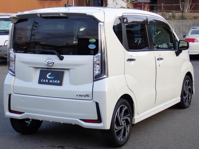 ムーヴ カスタム　ＲＳ　ハイパーＳＡＩＩＩ　後期型　純正ナビ　ＣＤ　ＤＶＤ　ＳＤ　Ｂｌｕｅｔｏｏｔｈオーディオ　フルセグＴＶ　Ｂカメラ　ステリモ連動　純正ドラレコ　シートヒーター　スマートキー　ＬＥＤライト　ＬＥＤフォグ　衝突軽減ブレーキ（8枚目）