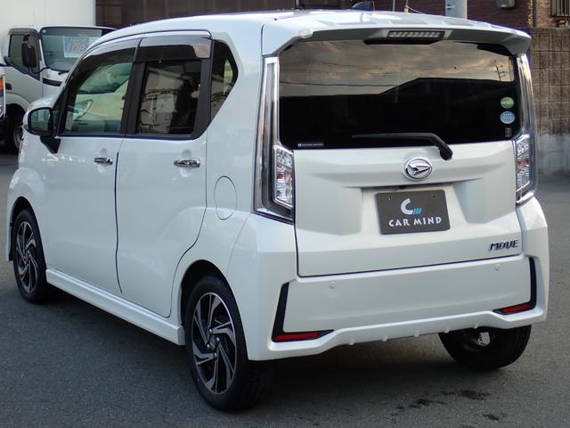 ムーヴ カスタム　ＲＳ　ハイパーＳＡＩＩＩ　後期型　純正ナビ　ＣＤ　ＤＶＤ　ＳＤ　Ｂｌｕｅｔｏｏｔｈオーディオ　フルセグＴＶ　Ｂカメラ　ステリモ連動　純正ドラレコ　シートヒーター　スマートキー　ＬＥＤライト　ＬＥＤフォグ　衝突軽減ブレーキ（9枚目）