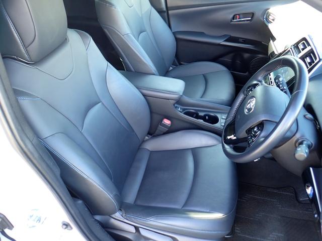 プリウス Ｓツーリングセレクション　後期型　モデリスタエアロ　純正９インチハイレゾ音源対応ナビ走行中ＴＶ　全方位カメラ　ＥＴＣ２．０　純正ドラレコ　スマートキー２本　黒革調シート　シートヒーター　純正ＯＰデジタルインナーミラー（54枚目）