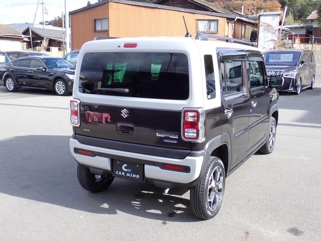 ハスラー ＪスタイルＩＩ　ツートンルーフ　純正９インチナビ　ＣＤ　ＤＶＤ　Ｂｌｕｅｔｏｏｔｈオーディオ　フルセグＴＶ　ＥＴＣ　全方位カメラ　コムテック前後ドラレコ　ステリモ　前席シートヒーター　スマートキー　衝突軽減ブレーキ（6枚目）