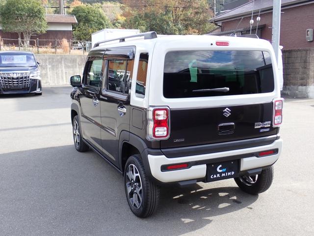 ハスラー ＪスタイルＩＩ　ツートンルーフ　純正９インチナビ　ＣＤ　ＤＶＤ　Ｂｌｕｅｔｏｏｔｈオーディオ　フルセグＴＶ　ＥＴＣ　全方位カメラ　コムテック前後ドラレコ　ステリモ　前席シートヒーター　スマートキー　衝突軽減ブレーキ（8枚目）