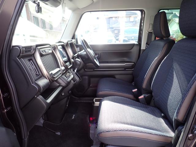 ハスラー ＪスタイルＩＩ　ツートンルーフ　純正９インチナビ　ＣＤ　ＤＶＤ　Ｂｌｕｅｔｏｏｔｈオーディオ　フルセグＴＶ　ＥＴＣ　全方位カメラ　コムテック前後ドラレコ　ステリモ　前席シートヒーター　スマートキー　衝突軽減ブレーキ（17枚目）