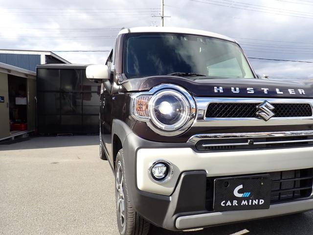 ハスラー ＪスタイルＩＩ　ツートンルーフ　純正９インチナビ　ＣＤ　ＤＶＤ　Ｂｌｕｅｔｏｏｔｈオーディオ　フルセグＴＶ　ＥＴＣ　全方位カメラ　コムテック前後ドラレコ　ステリモ　前席シートヒーター　スマートキー　衝突軽減ブレーキ（18枚目）