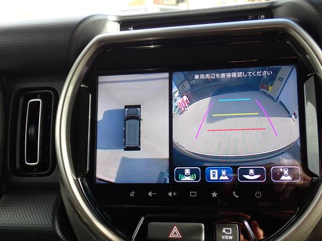 ハスラー ＪスタイルＩＩ　ツートンルーフ　純正９インチナビ　ＣＤ　ＤＶＤ　Ｂｌｕｅｔｏｏｔｈオーディオ　フルセグＴＶ　ＥＴＣ　全方位カメラ　コムテック前後ドラレコ　ステリモ　前席シートヒーター　スマートキー　衝突軽減ブレーキ（23枚目）