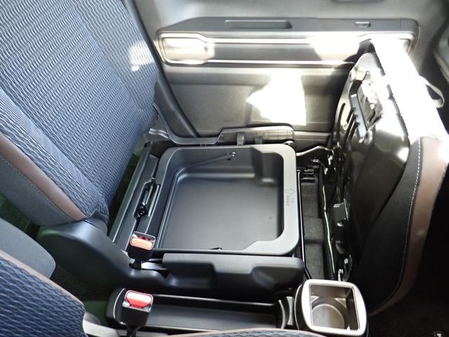 ハスラー ＪスタイルＩＩ　ツートンルーフ　純正９インチナビ　ＣＤ　ＤＶＤ　Ｂｌｕｅｔｏｏｔｈオーディオ　フルセグＴＶ　ＥＴＣ　全方位カメラ　コムテック前後ドラレコ　ステリモ　前席シートヒーター　スマートキー　衝突軽減ブレーキ（43枚目）