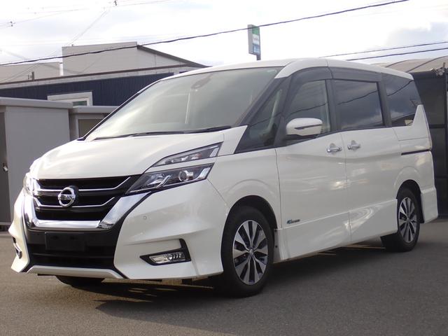 セレナ ハイウェイスターG 純正9インチナビ 純正フリップダウン ハンズフリー両側電動ドア ETC 全方位カメラ ドラレコ 快適パック セーフティー&セキュリティパック 電子パーキングブレーキ LEDライト スマートキー(7枚目)