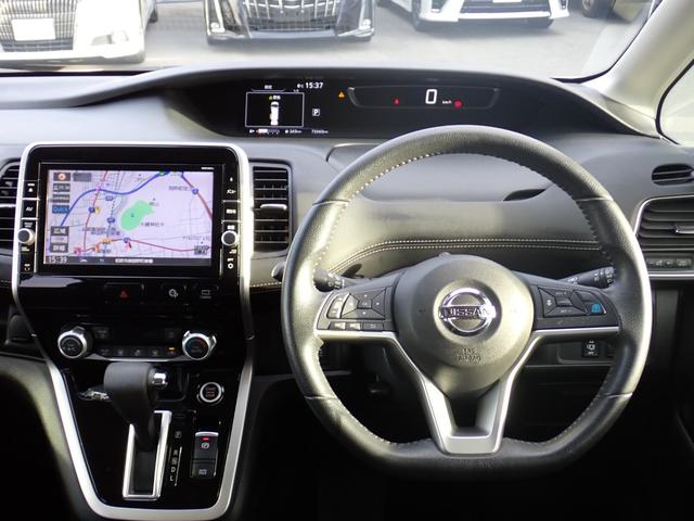 セレナ ハイウェイスターG 純正9インチナビ 純正フリップダウン ハンズフリー両側電動ドア ETC 全方位カメラ ドラレコ 快適パック セーフティー&セキュリティパック 電子パーキングブレーキ LEDライト スマートキー(16枚目)