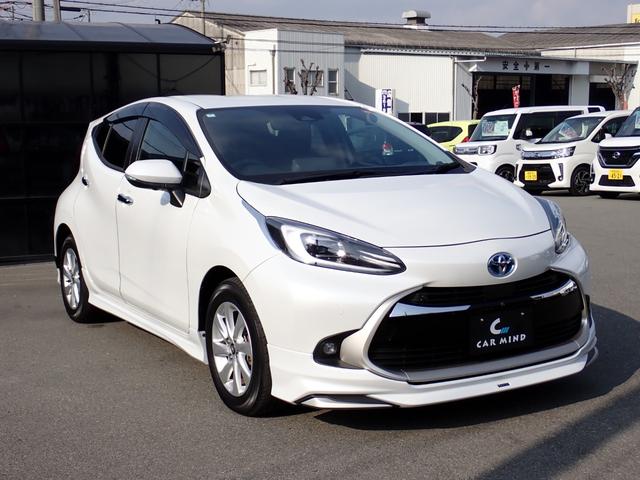 アクア Z モデリスタエアロ 合成皮革パッケージ 純正10.5インチディスプレイナビ 全方位カメラ ETC 前後ドラレコ ハーフレザーシート パワーシート シートヒーターハンドルヒーター 衝突軽減ブレーキ BSM(4枚目)