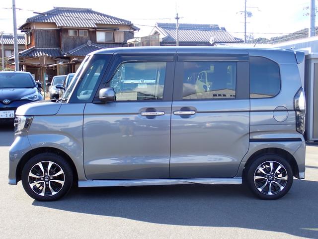 N-BOXカスタム G・スロープLホンダセンシング 福祉車両 車いす仕様車 スローパー リモコン付き電動ウインチ 純正8インチプレミアムインターナビ走行中TV ETC Bカメラ 純正ドラレコ 左電動ドア 右イージークローザードア スマートキー(5枚目)