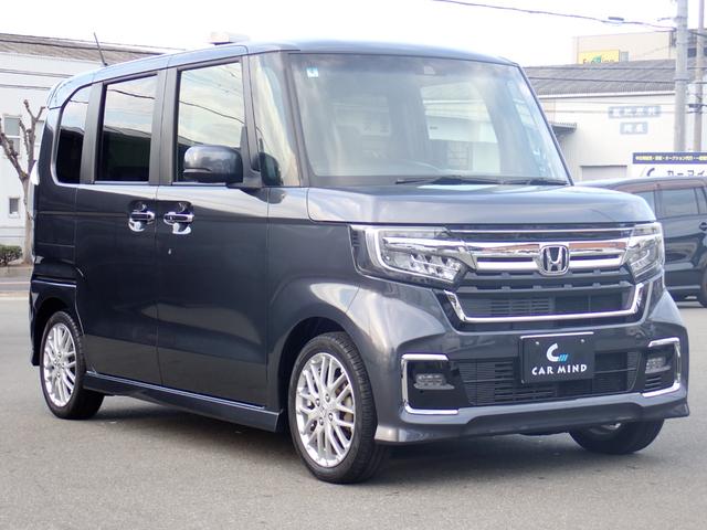 N-BOXカスタム Lターボ 後期型 ターボエンジン 純正ナビ Bluetoothオーディオ バックカメラ 純正ドラレコ ステリモ連動 両側電動ドア USB給電 電子パーキングブレーキ スマートキー2本 LEDライト LEDフォグ(6枚目)