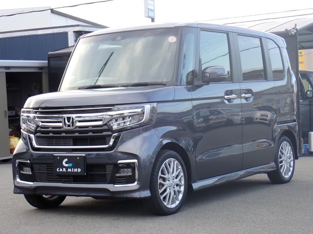 N-BOXカスタム Lターボ 後期型 ターボエンジン 純正ナビ Bluetoothオーディオ バックカメラ 純正ドラレコ ステリモ連動 両側電動ドア USB給電 電子パーキングブレーキ スマートキー2本 LEDライト LEDフォグ(7枚目)