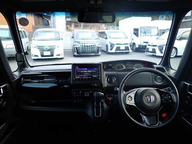 N-BOXカスタム Lターボ 後期型 ターボエンジン 純正ナビ Bluetoothオーディオ バックカメラ 純正ドラレコ ステリモ連動 両側電動ドア USB給電 電子パーキングブレーキ スマートキー2本 LEDライト LEDフォグ(15枚目)