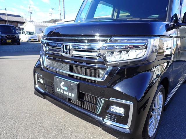 Ｎ－ＢＯＸカスタム Ｌターボ　後期型　純正８インチプレミアムインターナビ走行中ＴＶ　ＥＴＣ　Ｂカメラ　純正前後ドライブレコーダー　ＵＳＢ給電　純正ＯＰデジタルインナーミラー　両側電動ドア　衝突軽減ブレーキ　電子パーキングブレーキ（21枚目）