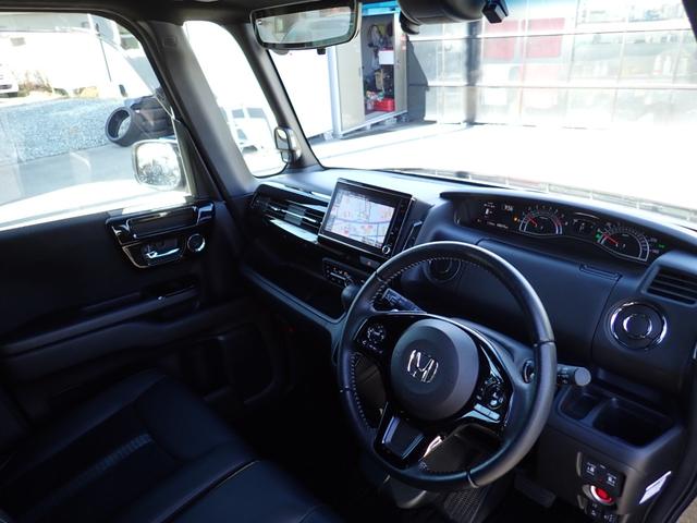 Ｎ－ＢＯＸカスタム Ｌターボ　後期型　純正８インチプレミアムインターナビ走行中ＴＶ　ＥＴＣ　Ｂカメラ　純正前後ドライブレコーダー　ＵＳＢ給電　純正ＯＰデジタルインナーミラー　両側電動ドア　衝突軽減ブレーキ　電子パーキングブレーキ（46枚目）