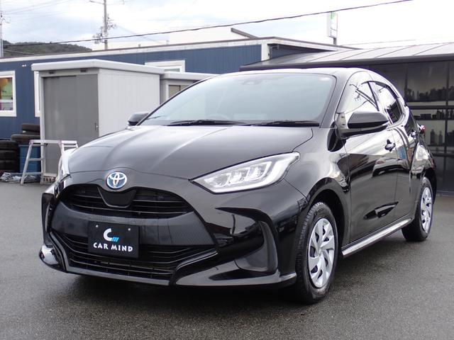 ヤリス ハイブリッドＧ　純正ＯＰ９インチディスプレイナビ　ＯＰシート＆前席シートヒーター　　ワンオーナー禁煙車　トヨタメンテナンス車両記録簿６枚　ＥＴＣ　Ｂカメラ　純正ドラレコ　ＬＥＤオートライト　衝突軽減ブレーキ（2枚目）