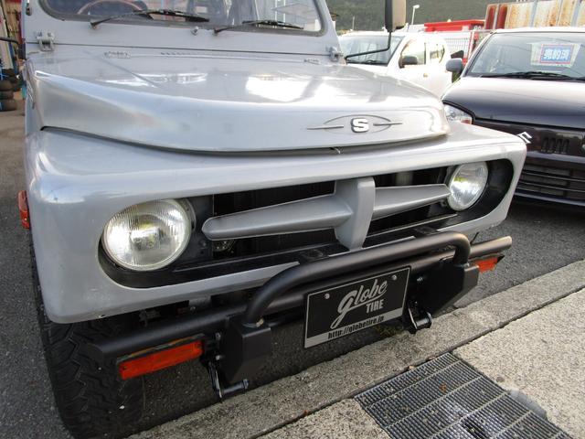 ジムニー 　ジョージア　幌　４速　チャンバー　１発始動　電磁ポンプ　フルトラ　水温系　セミバケ　フロントディスク公認済み（10枚目）