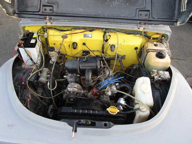 ジムニー 　ジョージア　幌　４速　チャンバー　１発始動　電磁ポンプ　フルトラ　水温系　セミバケ　フロントディスク公認済み（43枚目）
