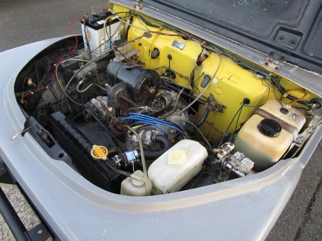 ジムニー 　ジョージア　幌　４速　チャンバー　１発始動　電磁ポンプ　フルトラ　水温系　セミバケ　フロントディスク公認済み（45枚目）