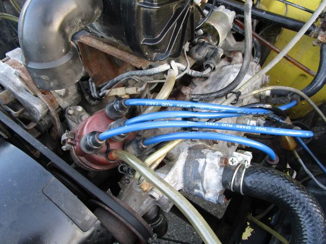 ジムニー 　ジョージア　幌　４速　チャンバー　１発始動　電磁ポンプ　フルトラ　水温系　セミバケ　フロントディスク公認済み（48枚目）