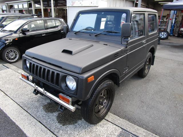 ジムニー HC 5速ミッション パワステ オプションステアリング マフラー タンクガード(3枚目)