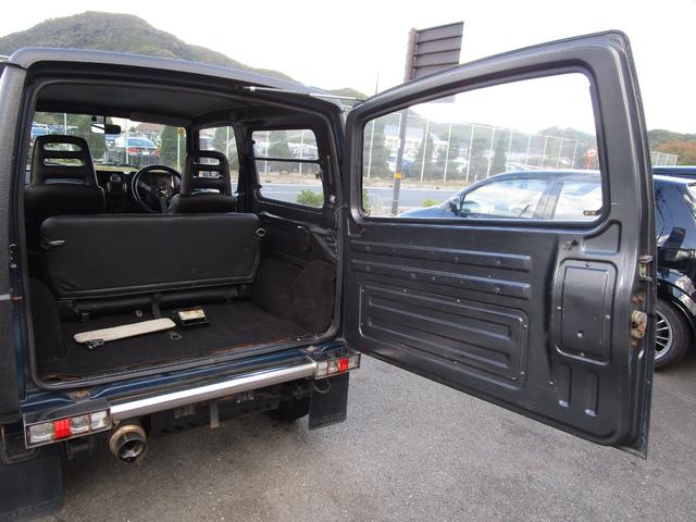 ジムニー HC 5速ミッション パワステ オプションステアリング マフラー タンクガード(18枚目)