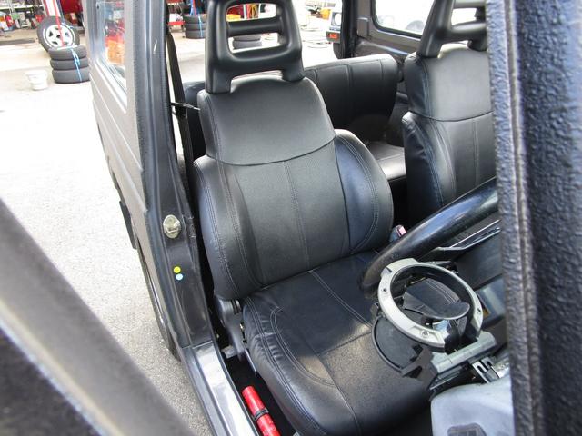 ジムニー HC 5速ミッション パワステ オプションステアリング マフラー タンクガード(35枚目)