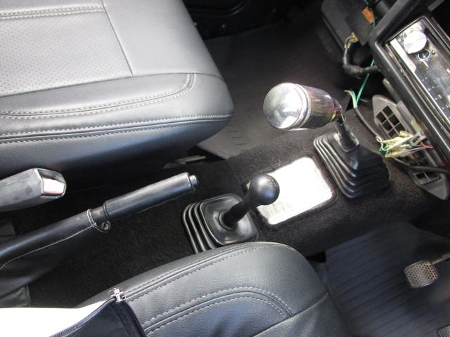 ジムニー HC 5速ミッション パワステ オプションステアリング マフラー タンクガード(40枚目)