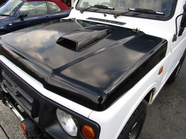 ジムニー ＨＡ　リフトアップ２ＵＰ　ブローオフ　マッドタイヤＥＴＣ　５速ミッション　社外ハンドル（14枚目）