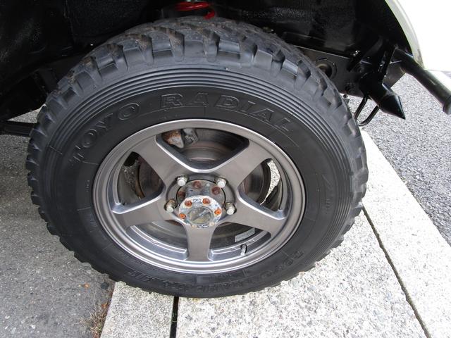 ジムニー ＨＡ　リフトアップ２ＵＰ　ブローオフ　マッドタイヤＥＴＣ　５速ミッション　社外ハンドル（16枚目）