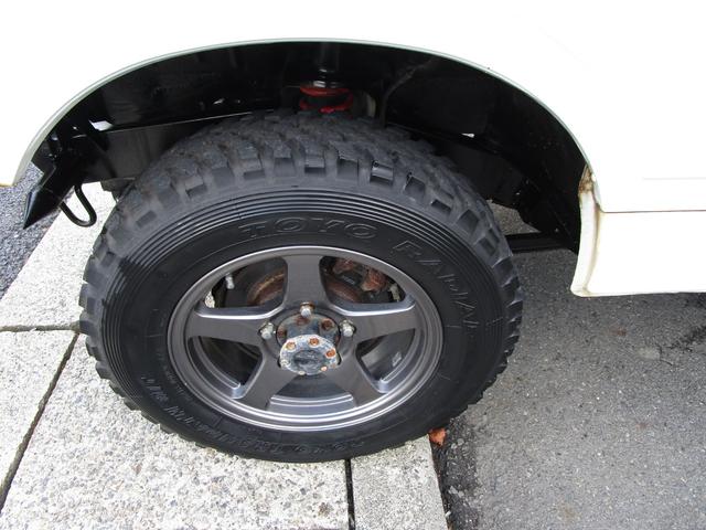 ジムニー ＨＡ　リフトアップ２ＵＰ　ブローオフ　マッドタイヤＥＴＣ　５速ミッション　社外ハンドル（19枚目）