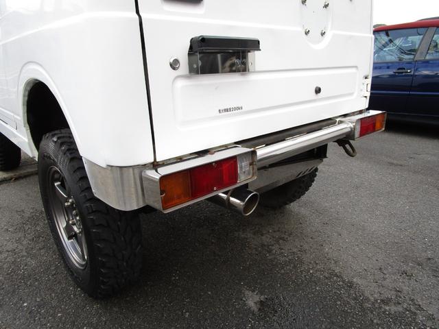 ジムニー ＨＡ　リフトアップ２ＵＰ　ブローオフ　マッドタイヤＥＴＣ　５速ミッション　社外ハンドル（21枚目）