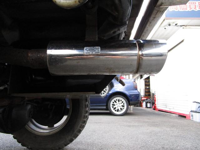 ジムニー ＨＡ　リフトアップ２ＵＰ　ブローオフ　マッドタイヤＥＴＣ　５速ミッション　社外ハンドル（64枚目）