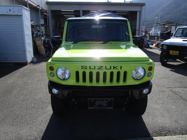 ジムニー ＸＬ　バッテリー新品、ＫＬＣグリル、スキッドプレート、外品ステアリング、前後バンパー、オプカンタイヤ、トピーホイール、ツートン塗装、ＥＴＣ、ドライブレコーダー、スモークテール（2枚目）