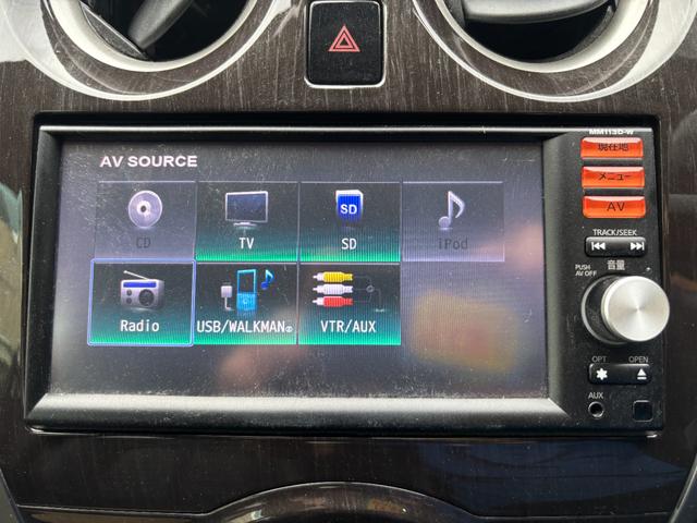 ノート アクシス　ソフトレザー　フォグランプ　スマートキー　ＥＴＣ　プッシュスタート　シートリフター　スーパーチャージャー　電格ミラー　純正ナビ　ＡＡＣ（7枚目）