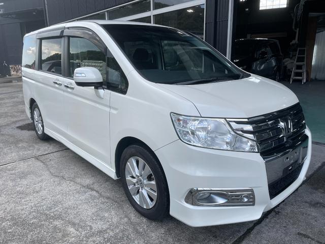 ステップワゴンスパーダ Z HDDナビエディション ETC 両側パワースライド オートライト 純正HDDナビ バックカメラ ダブルエアコン フルセグ DVD再生(30枚目)